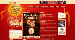 Desktop Screenshot of fiestacandela.ch